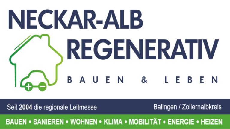 Logo der neckar-alb-regenerativ, Messe für Bauen, Energie und Mobilität in Balingen