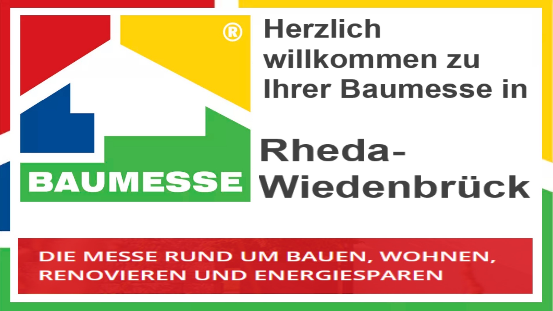 Baumesse Rheda-Wiedenbrück: Informationen und Vorträge zu Photovoltaik und Energieeffizienz.