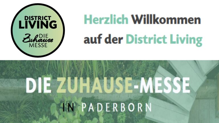 Messe in Paderborn, Trends für Bauen, Wohnen und Gartenglück.