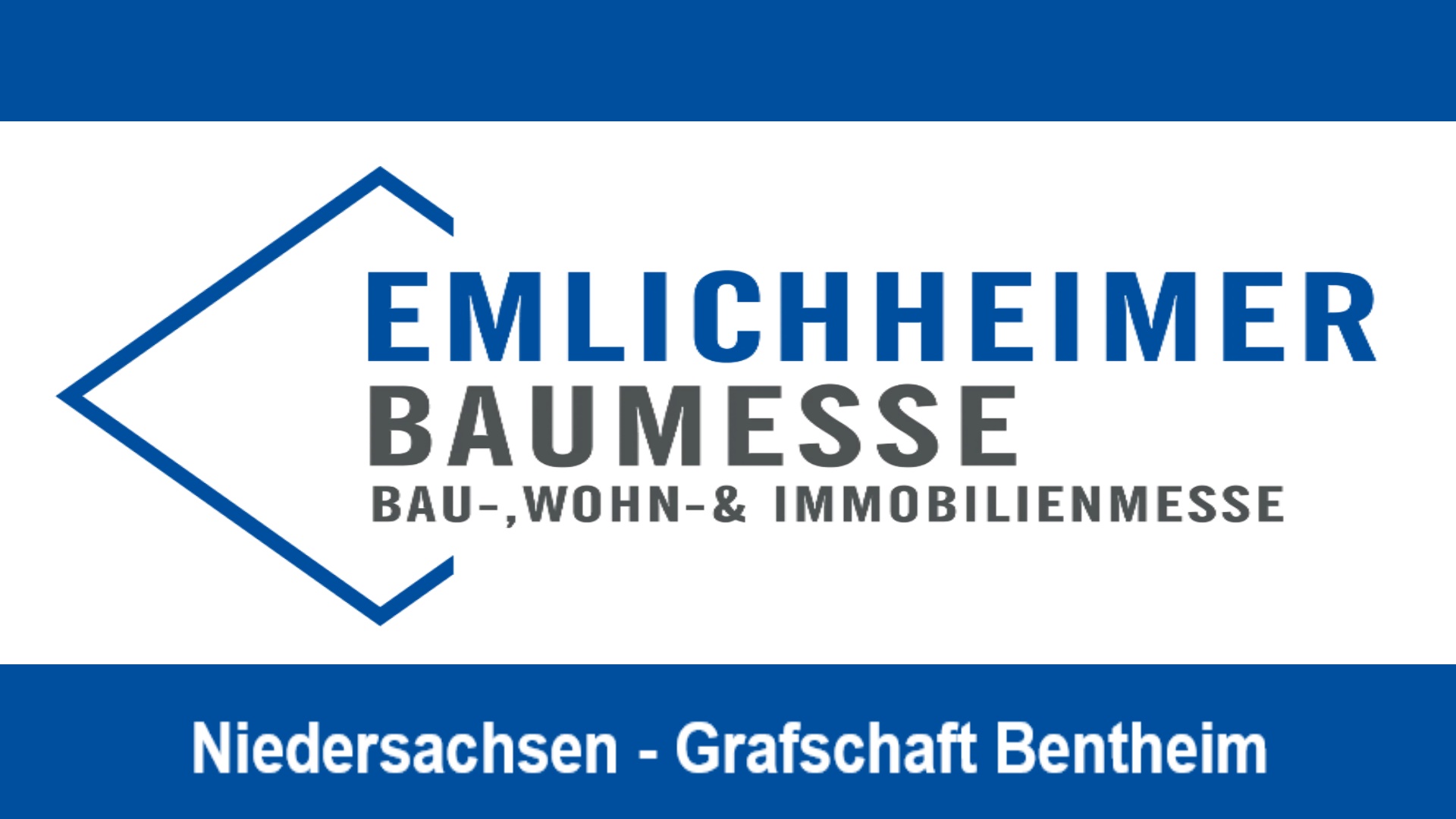 Logo der Emlichheimer Baumesse zu Bauen, Wohnen, Photovoltaik und Energiewende.