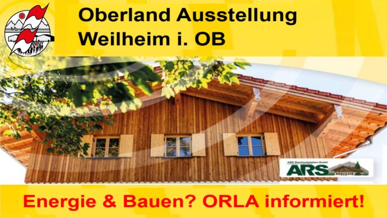 Stichwort: ORLA Messe, Fokus auf Energie und Bauen, inkl. Photovoltaik.