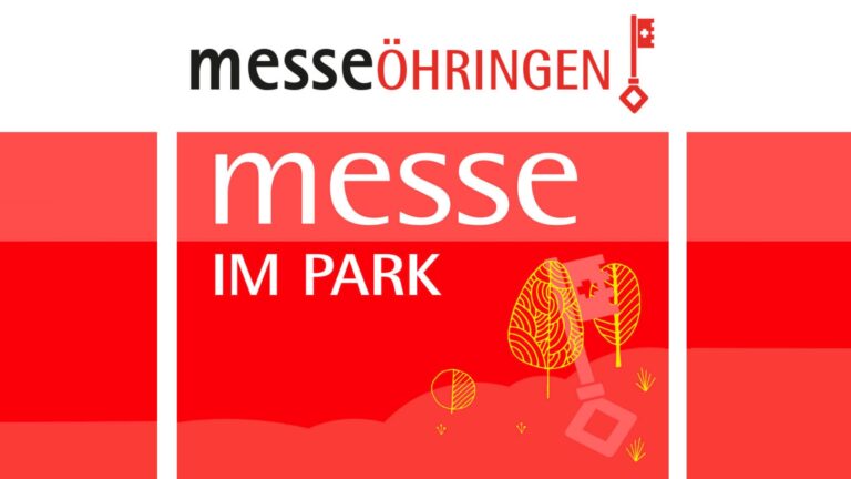 Logo der "Messe Öhringen", Wirtschaftsmesse im Park von Öhringen.