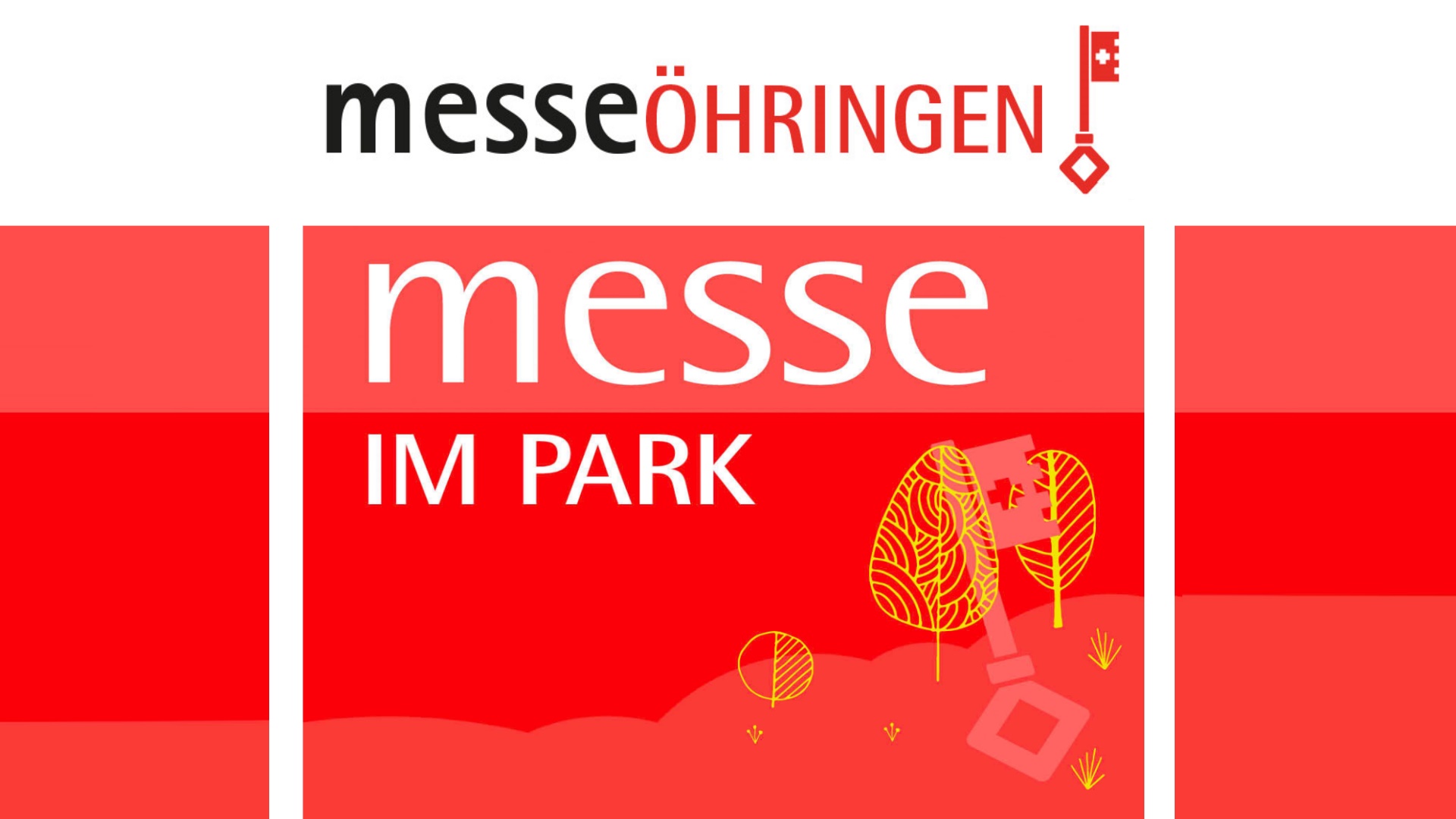 Logo der "Messe Öhringen", Wirtschaftsmesse im Park von Öhringen.