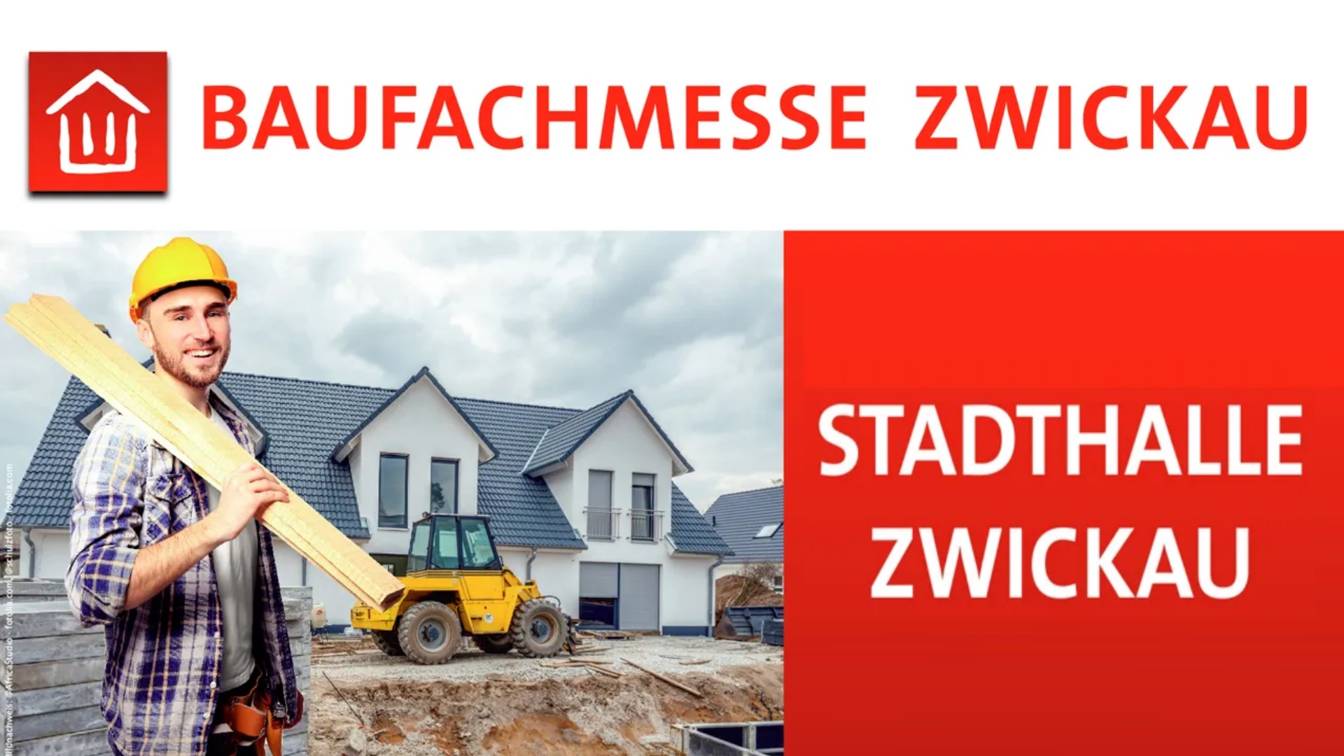 Logo der BAUFACHMESSE ZWICKAU, Messe für Bauen und Renovieren in Zwickau