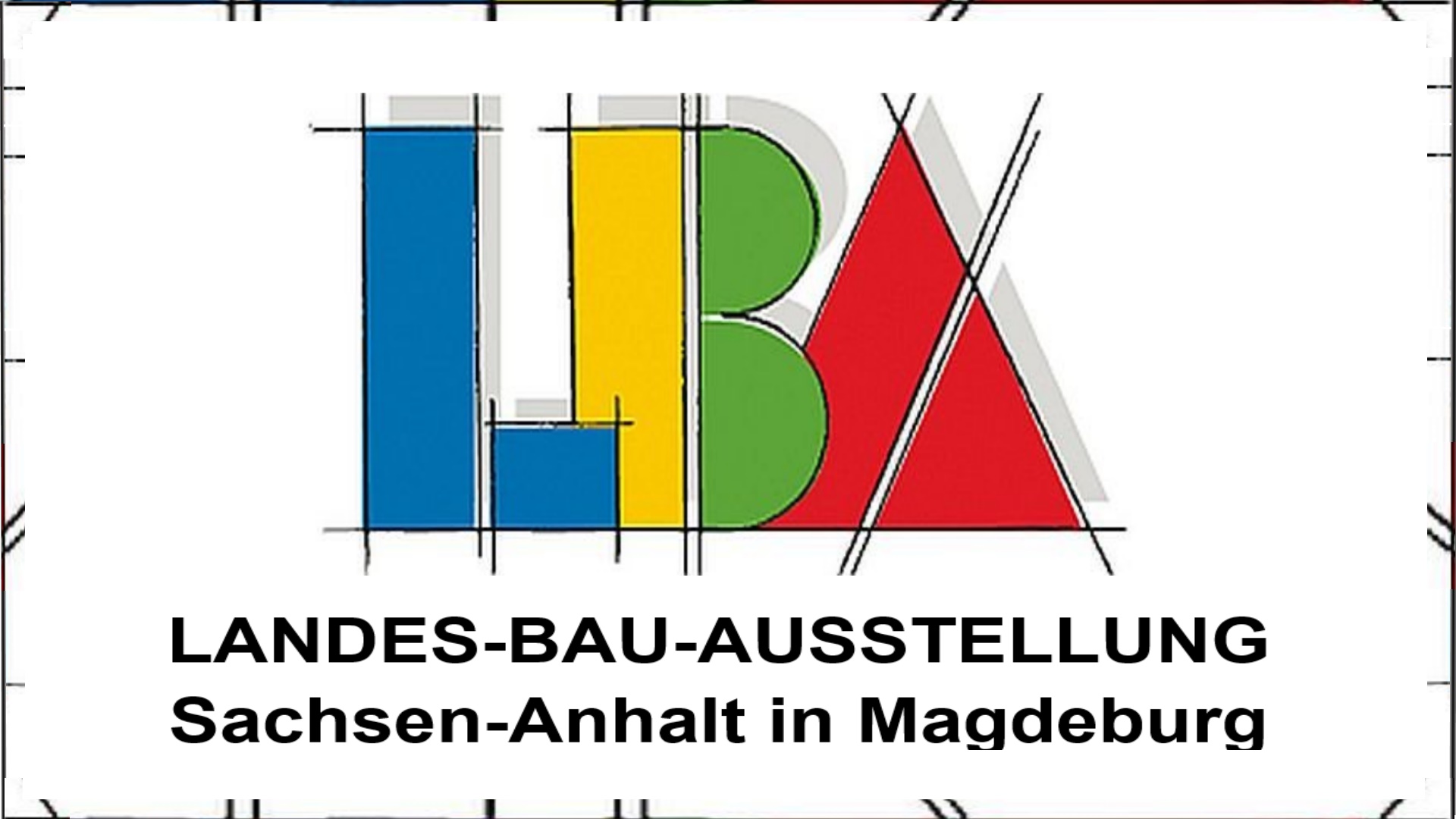 Logo der Bau-Ausstellung in Sachsen-Anhalt, Magdeburg