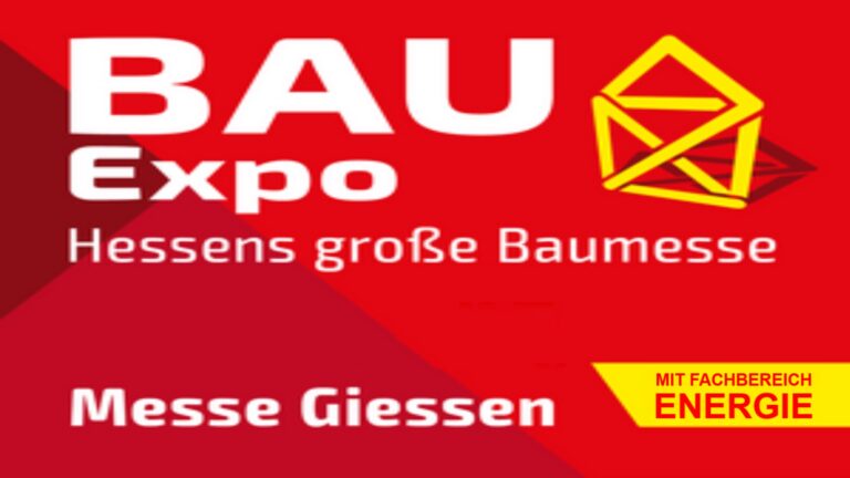 Logo der BAUExpo in Gießen, Hessens großer Baumesse von Messe Giessen GmbH