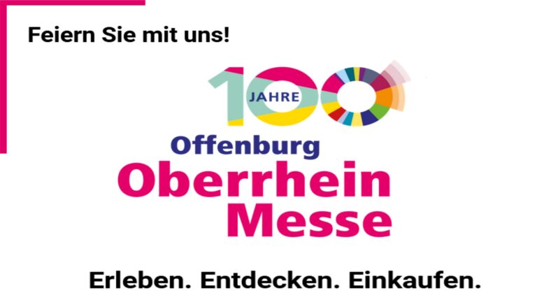 Stichwort: Oberrhein Messe Logo, Verbraucher-Messe in Offenburg.