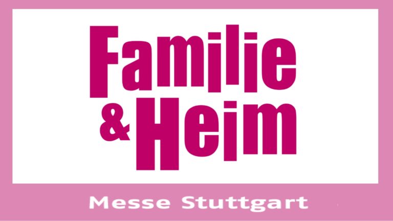 Logo der Messe „Familie und Heim“ in Stuttgart mit Energieberatung.