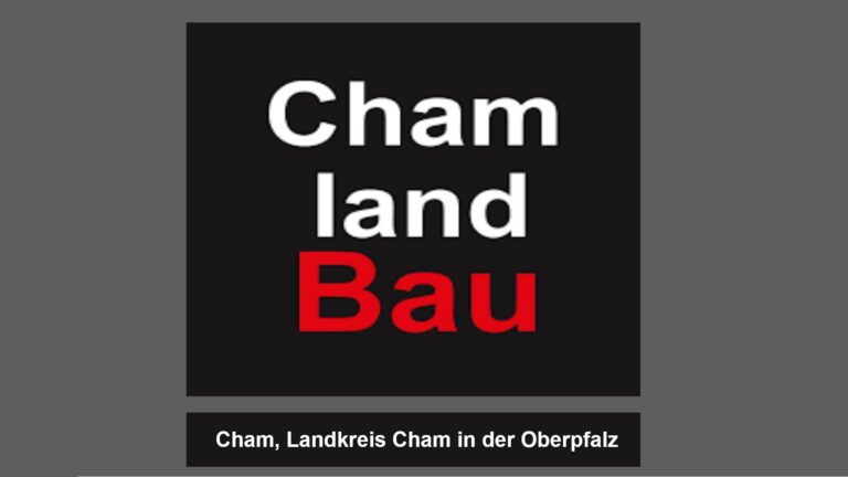 Logo der ChamlandBau Messe in Cham, organisiert von MV Service-Werbung GmbH