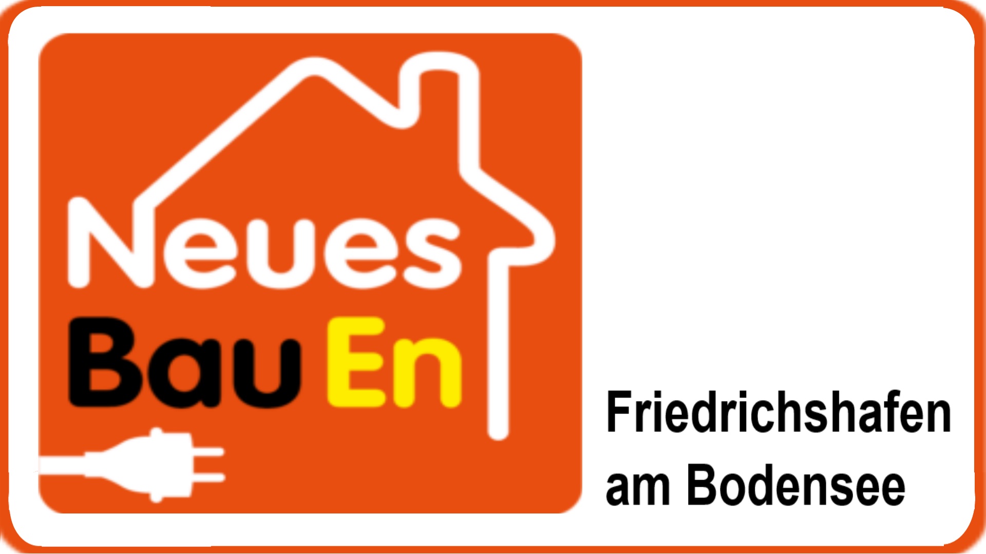 Logo der Bau-Messe "Neues BauEn" in Friedrichshafen