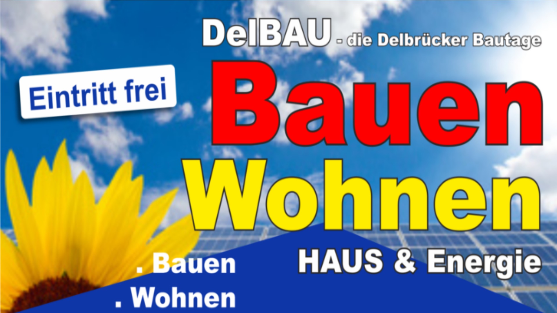 Messe-Logo der DelBau in Delbrück.