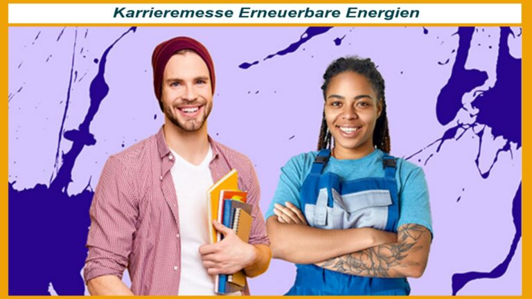 Foto von jungen Menschen vor ihrer Berufsausbildung in den Erneuerbaren Energien.