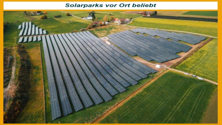 E.ON Umfrage: 70% der Deutschen unterstützen Solarparks und den Ausbau Erneuerbarer Energien.