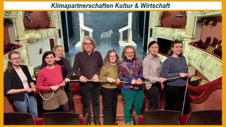 Start der Klimapartnerschaften: Kultur und Wirtschaft gemeinsam für Klimaschutz und Energiewende.