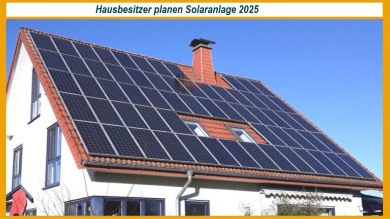 Dach mit installierter Solaranlage: Umfrage zeigt hohe Nachfrage nach Photovoltaik in Deutschland.