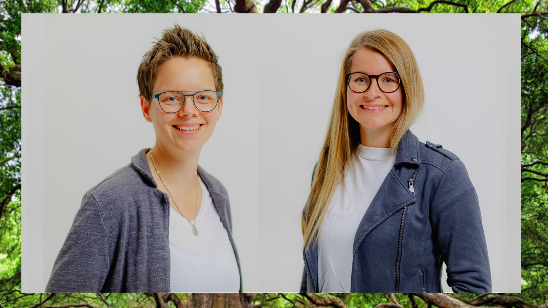 Lisa Bleser und Anna Dornseif, Inhaberinnen von IBG-CONSTRUCT, präsentieren ihre Expertise in der Energiewende.