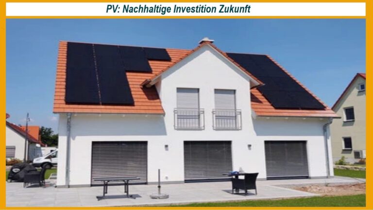 Dach mit installierten Solarmodulen, die nachhaltige Energie aus Sonnenlicht erzeugen und zur Energiewende beitragen.