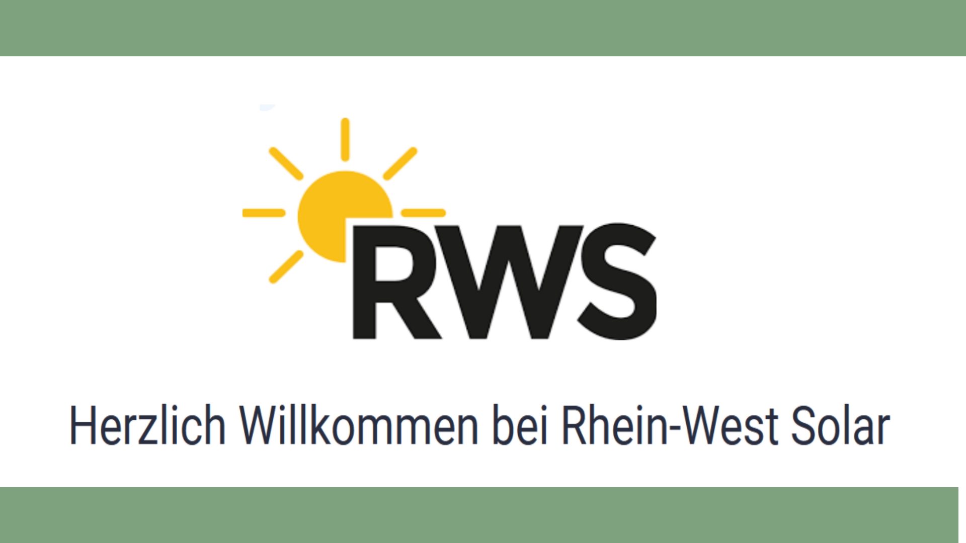 Logo der Rhein-West Solar GmbH, ein Anbieter für maßgeschneiderte Photovoltaikanlagen und nachhaltige Energielösungen.