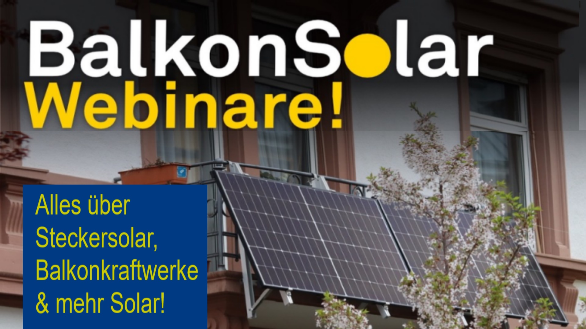 Logo von Balkon.Solar e.V. für Webinare zu Steckersolar-Anlagen in Freiburg