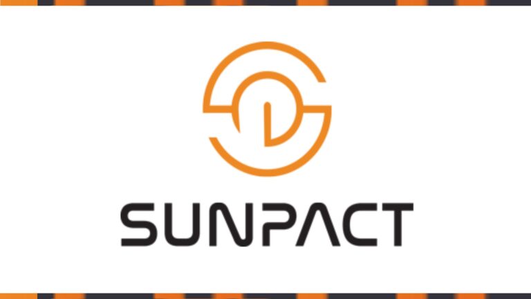 Logo der Sunpact GmbH, Anbieter des innovativen Powercube für Balkonkraftwerke.