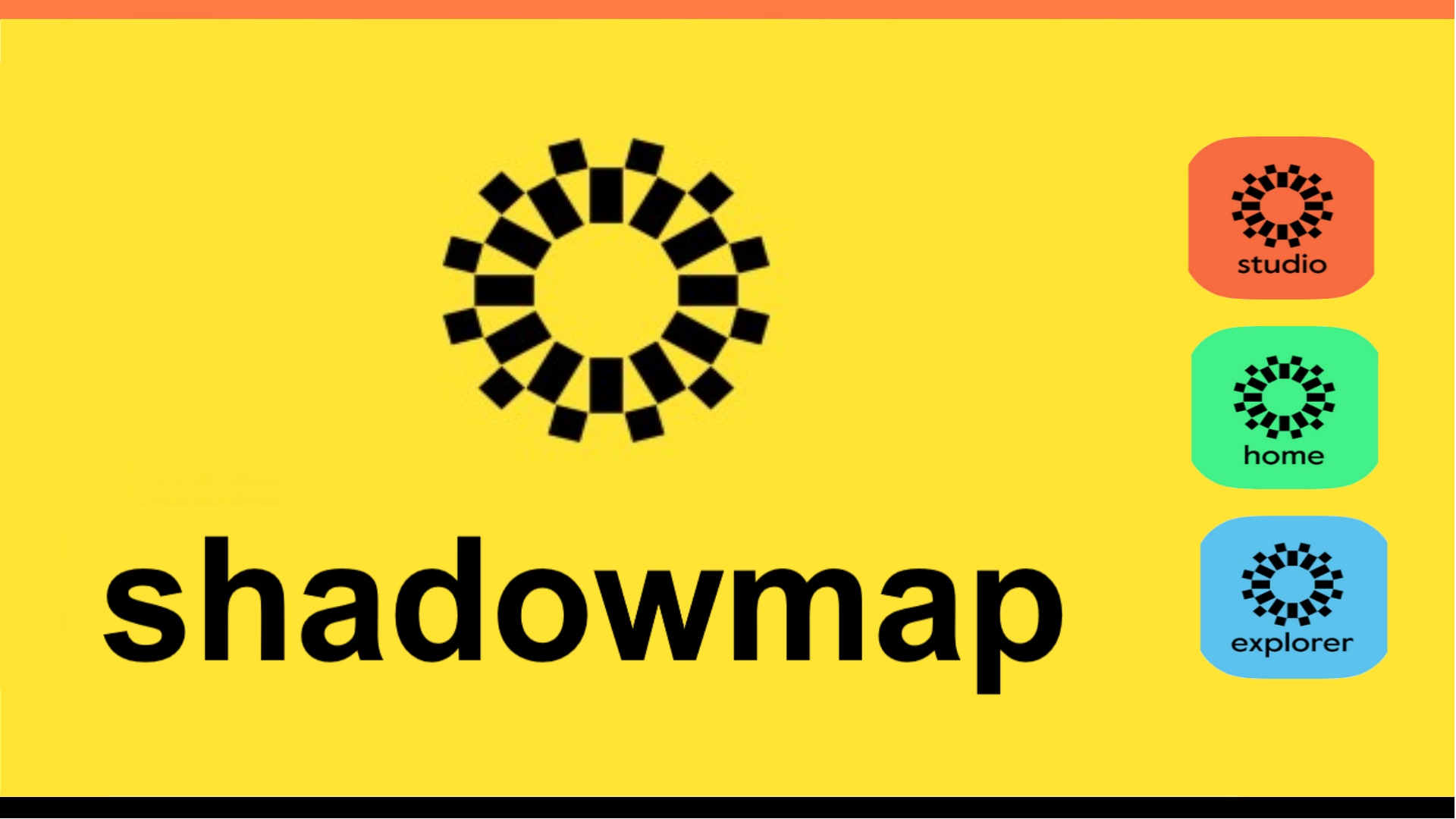 Logo der Shadowmap Technologies GmbH, Anbieter interaktiver Apps für Sonnenlicht- und Schattenvisualisierung.