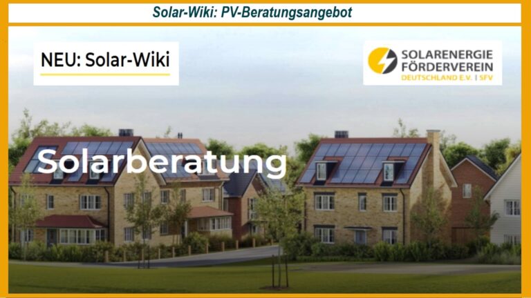 Solar-Wiki: Neue Plattform des Solarenergie-Fördervereins für Photovoltaik-Wissen und Energiewende.