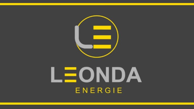 Das Logo der Leonda Energie GmbH, einem Experten für Photovoltaiklösungen und nachhaltige Energiespeicher.