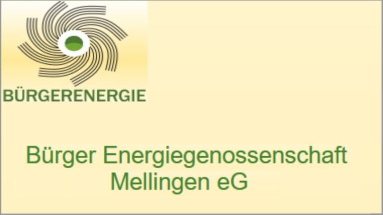 Bürger Energiegenossenschaft Mellingen – Solarenergie für die lokale Energiewende. Besonderer PV-Akteur.