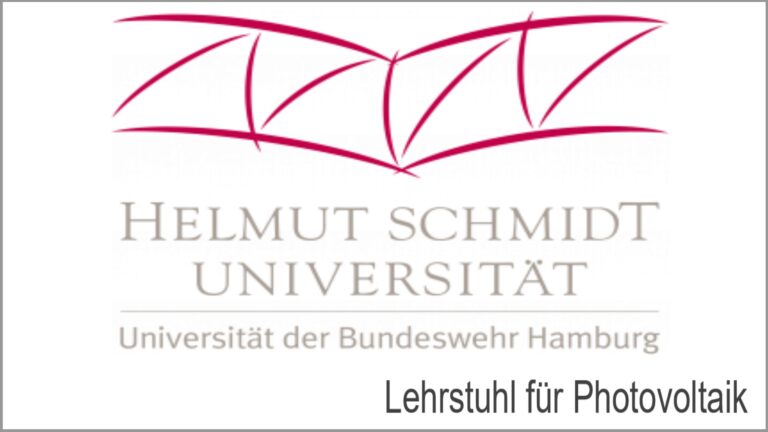 Helmut-Schmidt-Universität Hamburg verbessert Photovoltaiktechnologien für die Energiewende und Solarforschung. Besonderer PV-Akteur.