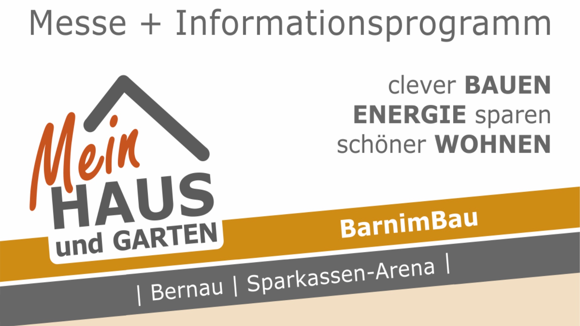 Logo der BarnimBau Messe in Bernau bei Berlin zu Bauen und Energie sparen.