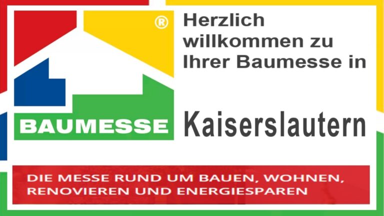 Logo der Baumesse in Kaiserslautern zu Bauen, Renovieren und Energiesparen.