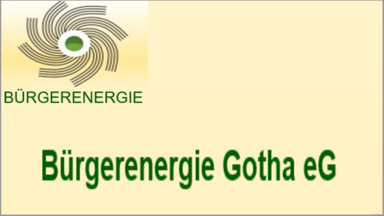 Bürgerenergie Gotha eG, besonderer PV-Akteur
