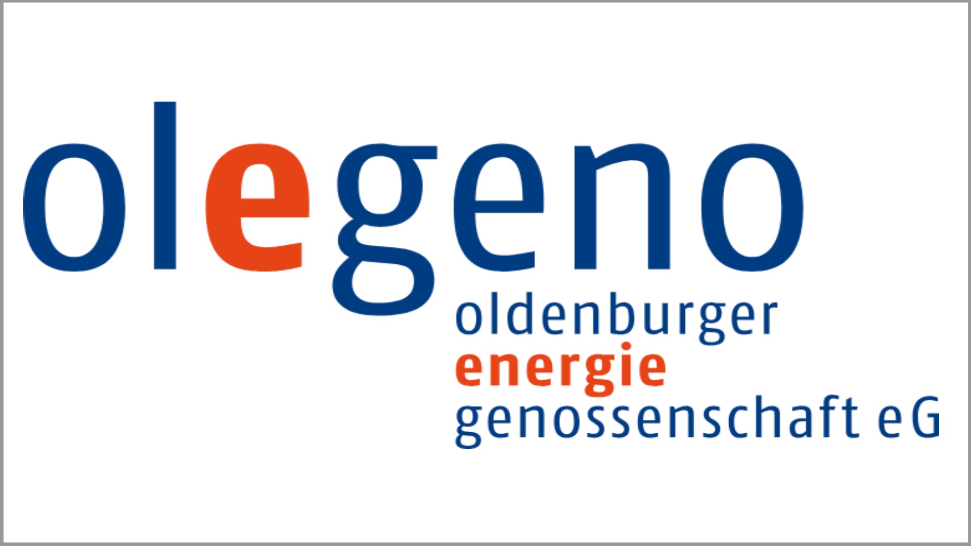 Olegeno Oldenburger Energie-Genossenschaft eG fördert Solarenergie und Energiespeicher in Oldenburg. Besonderer PV-Akteur.