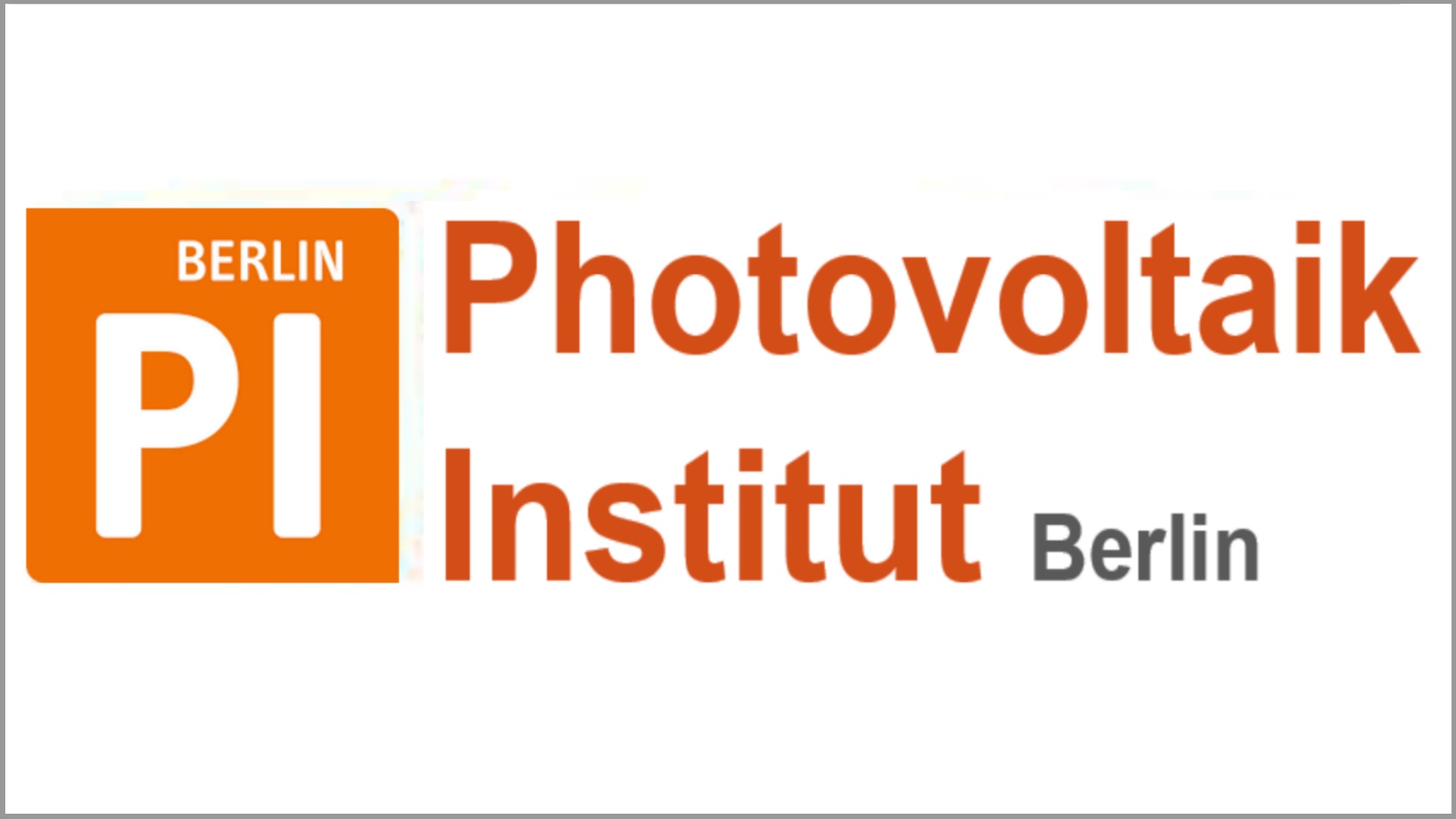 Photovoltaik-Institut Berlin (PI Berlin) bietet Expertise in Solarenergie und Photovoltaik in Berlin an.