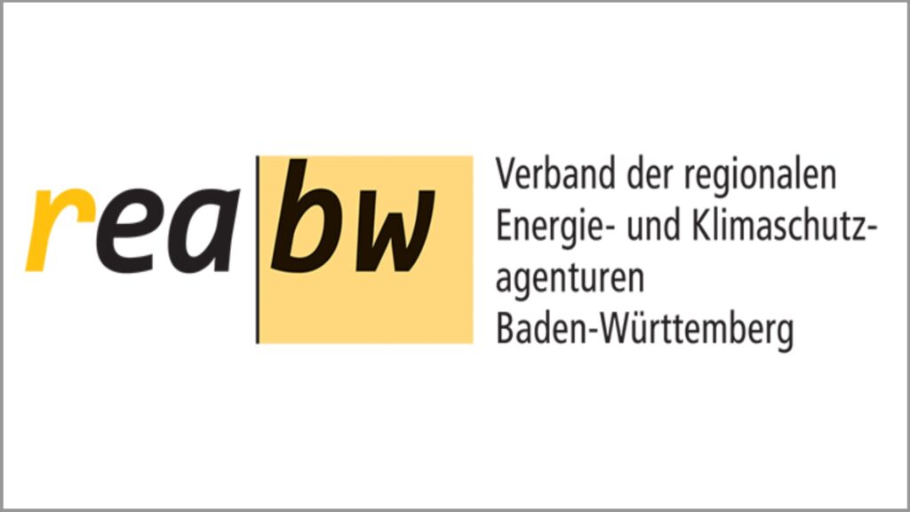 Logo rEA BW / Verband der regionalen Energie- und Klimaschutzagenturen Baden-Württemberg e.V., besonderer PV-Akteur