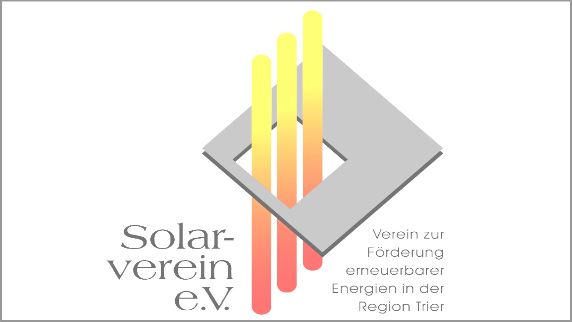 Solarverein Trier e.V. – Förderung erneuerbarer Energien, besonders Solarprojekte in der Region Trier.