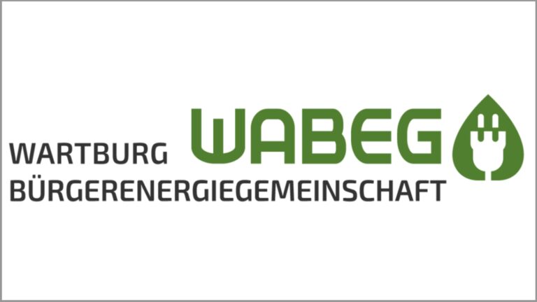 Logo der Wartburg-Bürgerenergiegemeinschaft aus Eisenach, engagiert in Photovoltaik und Solarenergie. Besonderer PV-Akteur