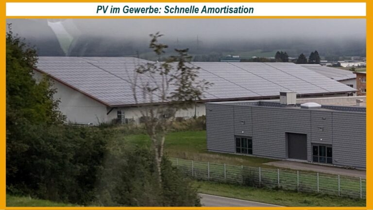Symbolfoto zurn gewerblichen PV-Nutzung