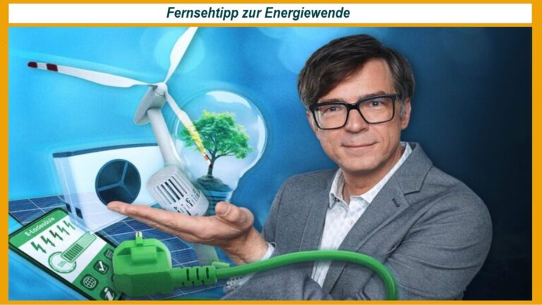 Bildcollage mit Ralph Caspers zur WDR Sendung- Quarks - energiewende im Alltag