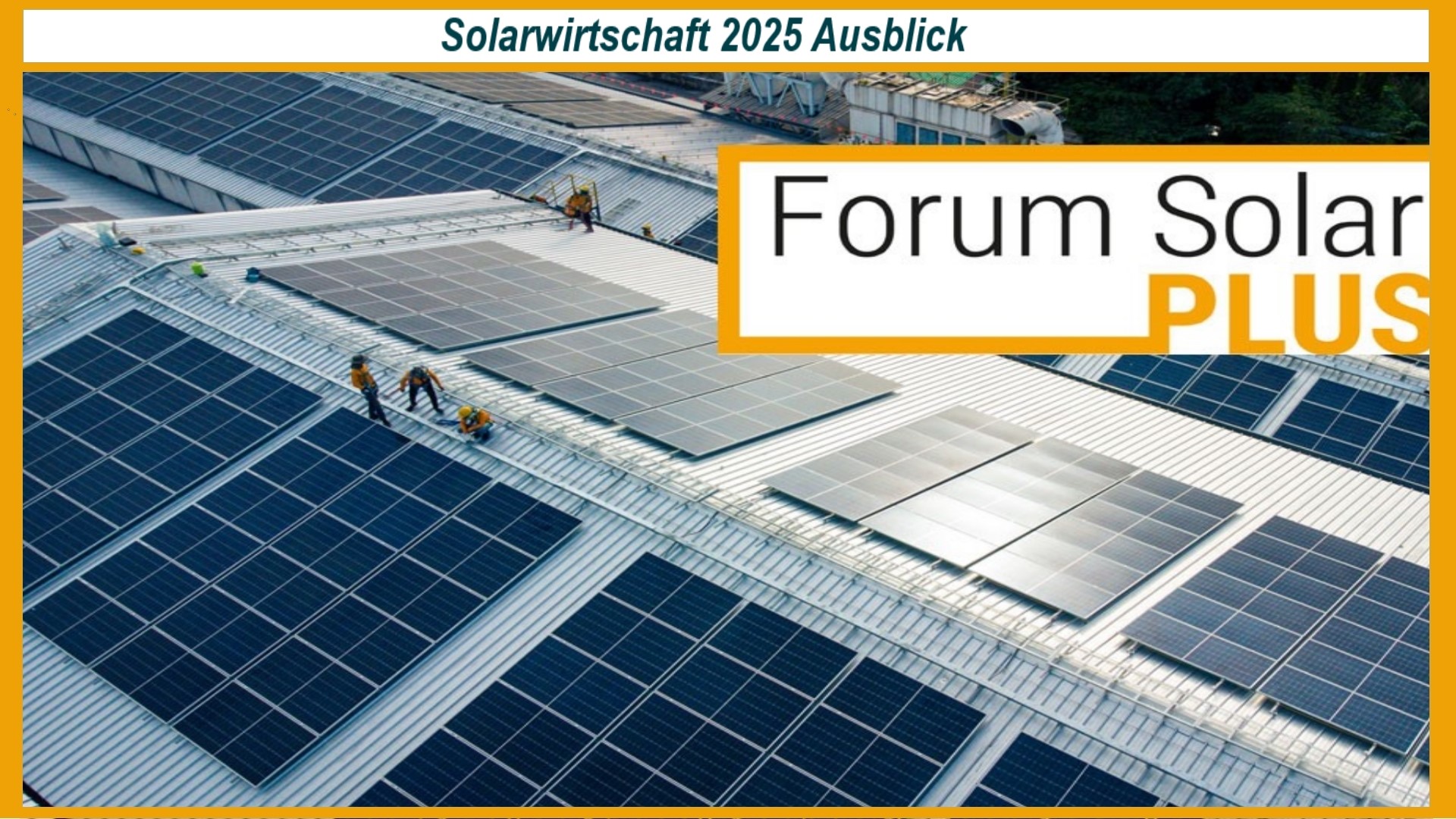 Logo: Forum Solar PLUS 2024 in Berlin