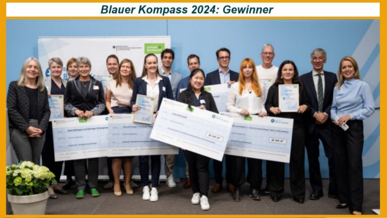 Die Preisträger des Bundespreis „Blauer Kompass“ 2024