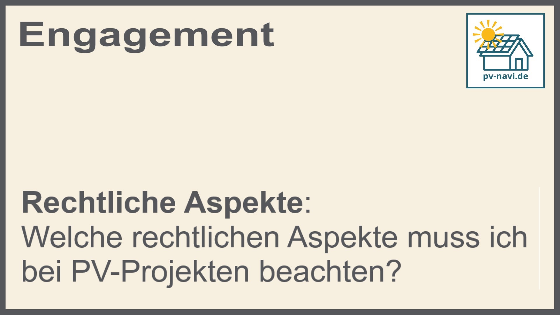 Stichwort: Rechtliche Aspekte - FAQ