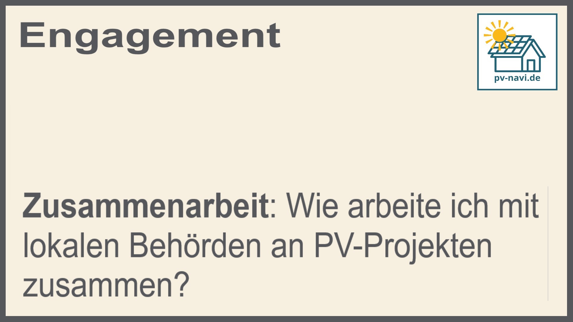 Stichwort: Zusammenarbeit mit Behörden - FAQ