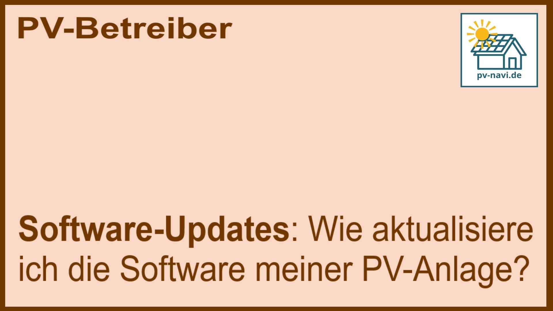 Stichwort Software-Updates: Systemaktualisierung vornehmen - FAQ