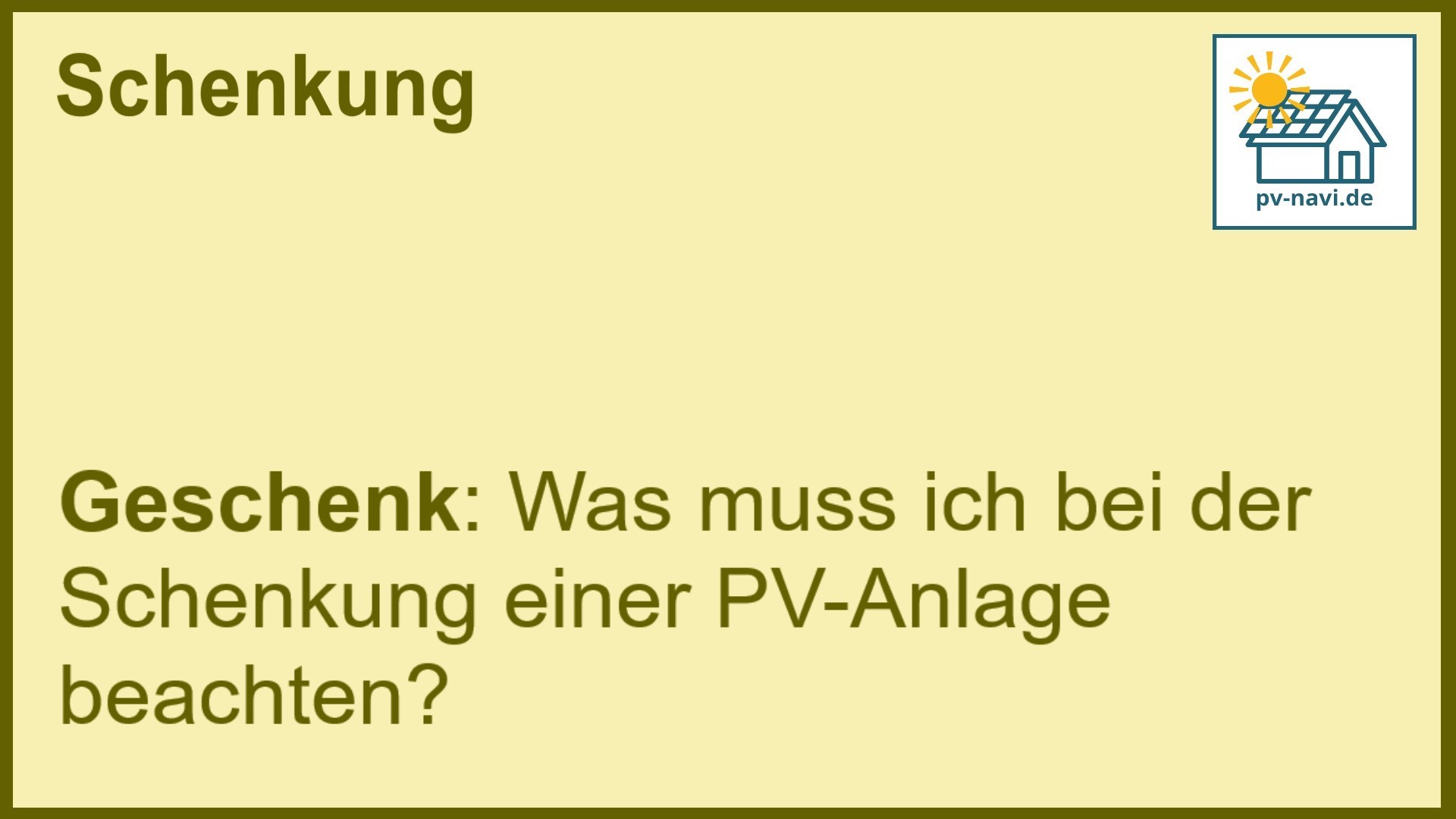 Stichwort „Geschenk“ bei Schenkung: Wichtige Aspekte wie Vertrag und Finanzierung. -FAQ