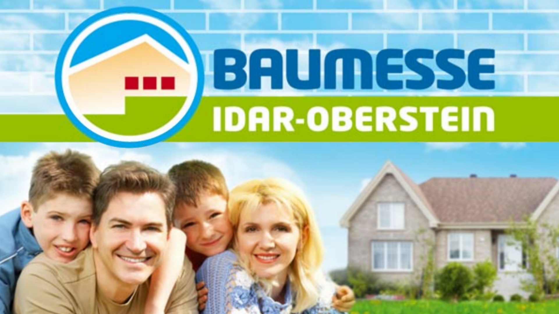 Logo der Baumesse Idar-Oberstein für Bauen und Wohnen.