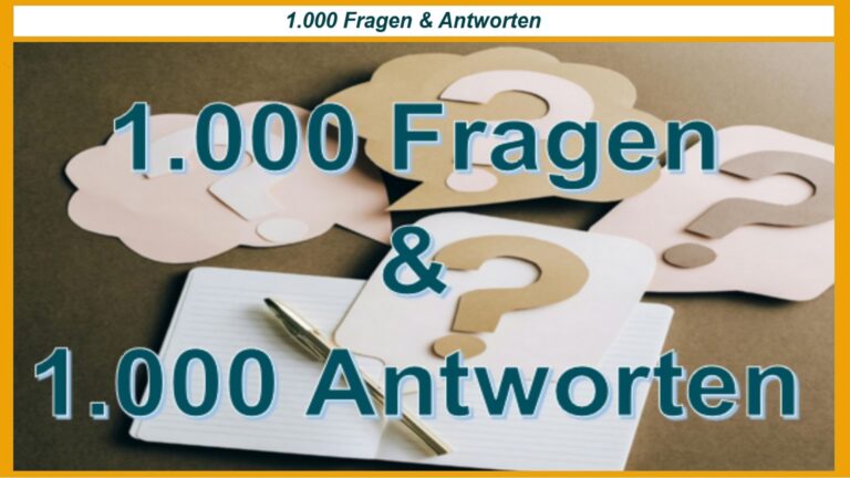 Text zu neuer Rubrik bei PV-Navi: „1.000 Fragen – 1.000 Antworten“ zur Energiewende und Photovoltaik.