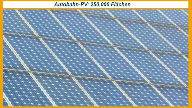 Symbolbild einer Photovoltaikanlage, die das Potenzial von PV-Anlagen entlang des Autobahnnetzes repräsentiert.