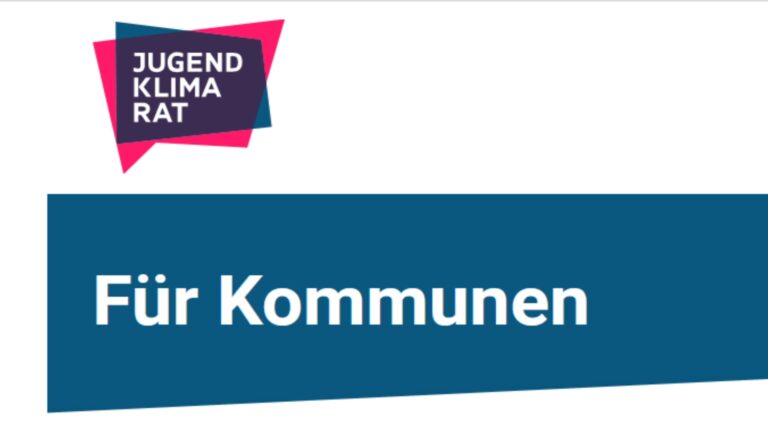 Das Logo des Jugendklimarats symbolisiert junge Mitbestimmung und Engagement für die Energiewende und Klimaschutz.