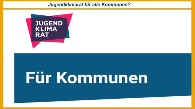 Das Logo des Jugendklimarats symbolisiert junge Mitbestimmung und Engagement für die Energiewende und Klimaschutz.